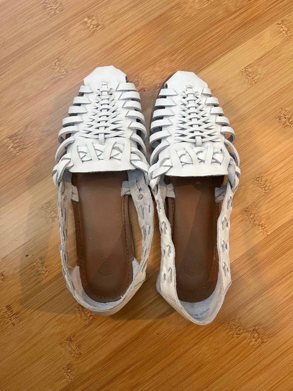 Urban Outfitters White Hannah Huarache Sandal - 6